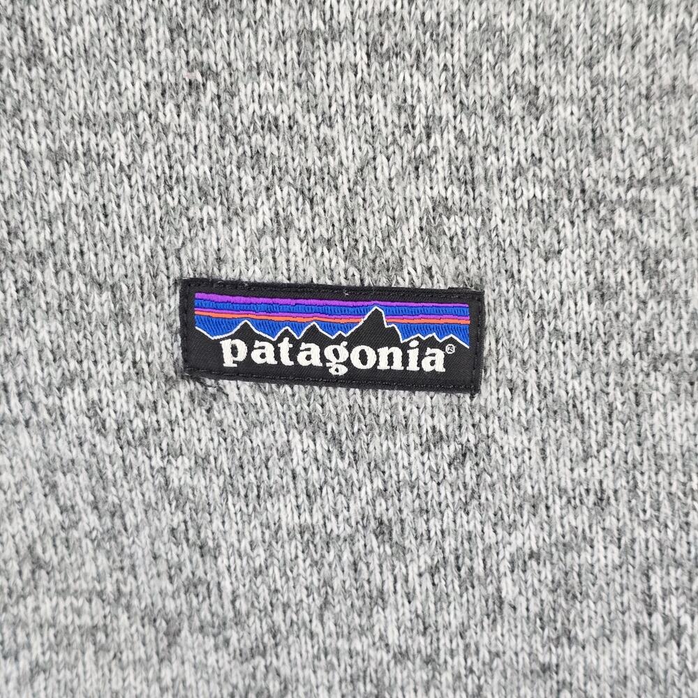Patagonia Better Sweater 1/4-Zip Fleece Womens Small Heather Gray Pullover 25617 - Picture 4 of 12